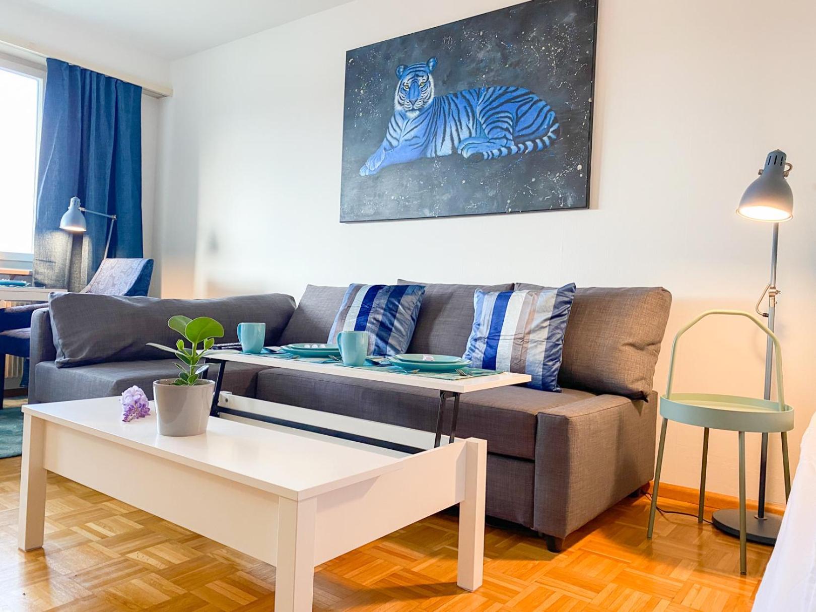 Special Blue Tiger Apartment Basel, Messe Kleinbasel 10-Star 外观 照片